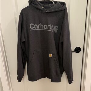 Carhartt Charcoal Sweatshirt with Logo